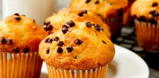 Muffins au potiron et chocolat