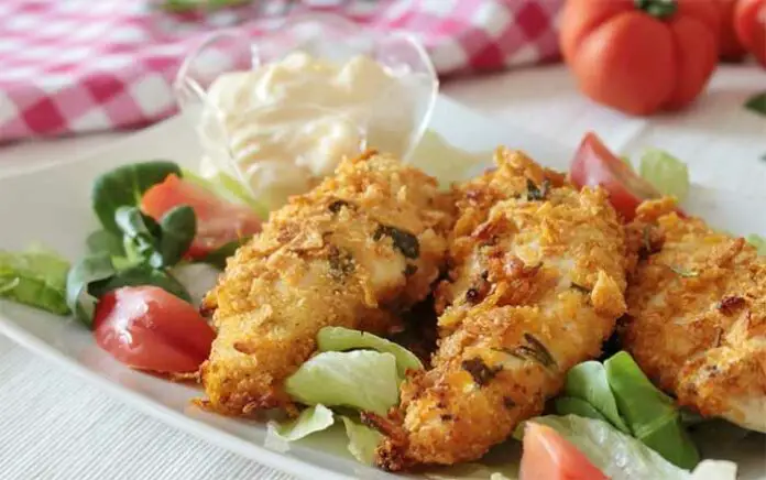 Poulet croustillant cuit four