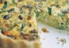Quiche forestière légère