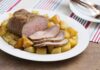 Rôti de veau aux pommes de terre
