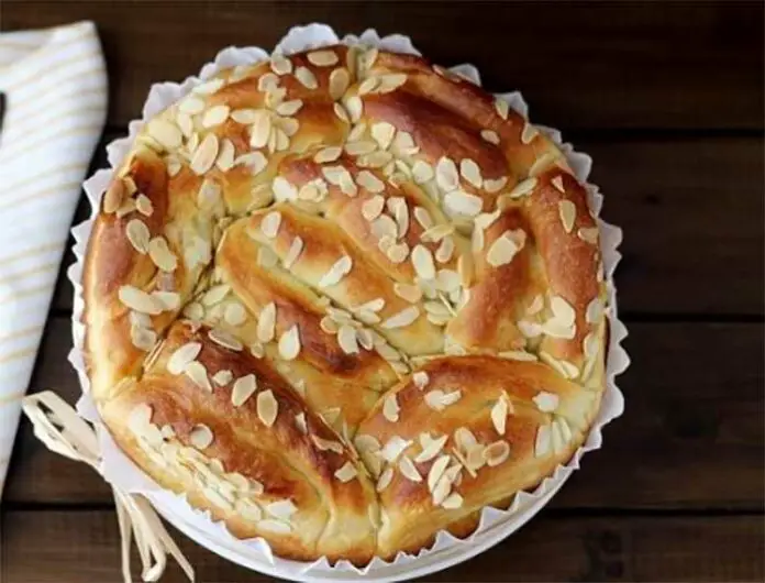 Brioche à la crème d’amande au Thermomix