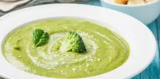 Crème de brocolis et chou-fleur