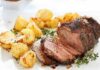 Rosbif à la moutarde et au poivre