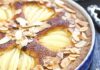Tarte aux poires chocolat et amandes