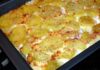 Tarte aux pommes de terre au jambon et ricotta