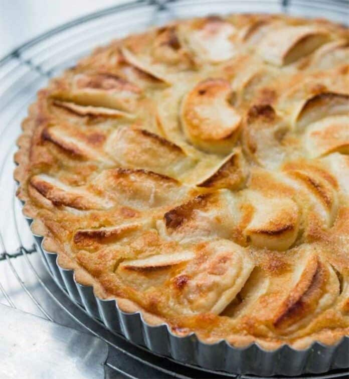 Tarte normande aux pommes