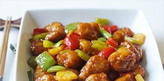 sauté de porc aigre-doux