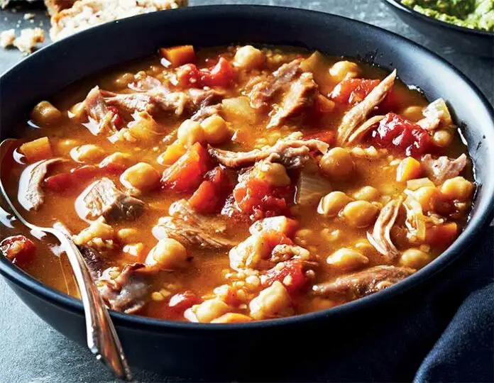 soupe au boeuf boulghour et légumes