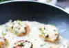 Blanquette de saint-jacques aux champignons