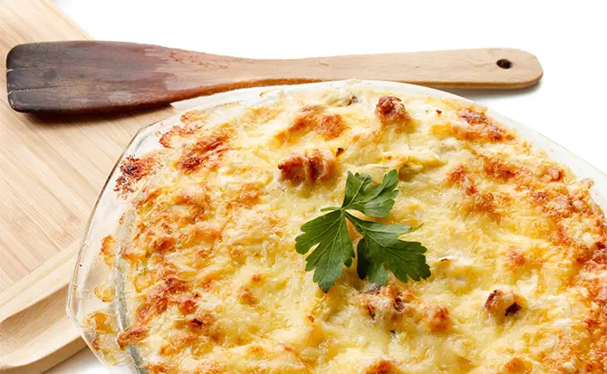 Gratin De Pommes De Terre Potiron Et Fromage Frais