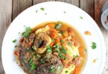 Osso bucco à la polenta