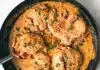 Poulet à la crème de tomate