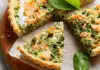 Quiche au saumon et épinards
