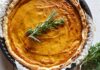 Quiche de potimarron à la crème de fromage bleu