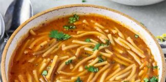 Bouillon à la vermicelle au thermomix