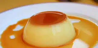 Flan léger au caramel