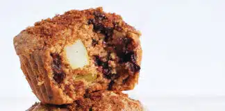 Muffins aux poires et chocolat