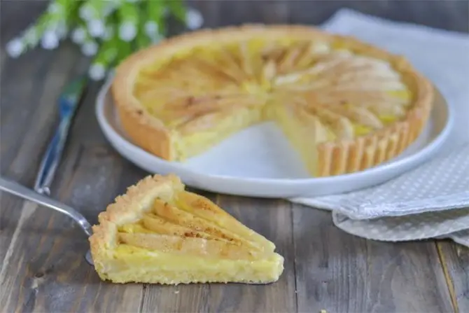 Tarte Aux Poires Et Citron Recette Ww