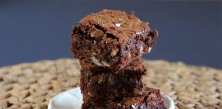 Brownies au fromage blanc et chocolat