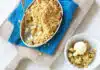Crumble aux pommes et fromage