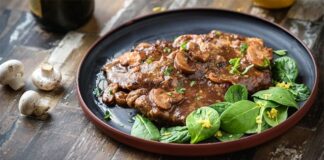 Escalopes de veau à la sauce champignons au Thermomix