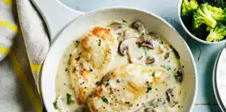 Filets de poulet à la crème au Thermomix
