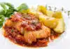 Filets de poisson à la sauce crémeuse à la tomate