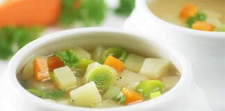 Fondue de poireaux pommes de terre et carottes