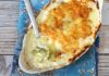 Gratin léger de poulet et poireaux