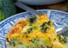 Quiche sans pâte de brocoli et poulet