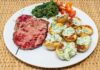 Rôti de bœuf aux pommes de terre sautées