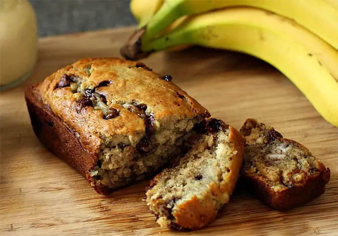 Cake à la banane et au chocolat Cake-la-banane-et-au-chocolat