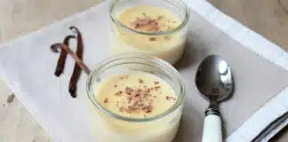 Crème dessert à la vanille rapide et facile