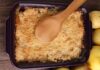 Crumble aux pommes et poires