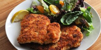 Escalopes de veau pannées