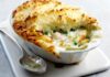 Gratin de poisson pommes de terre et chou-fleur