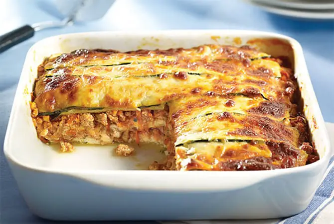 Lasagnes de courgettes Lasagnes-de-courgettes