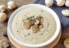 Soupe aux poireaux et champignons au Thermomix