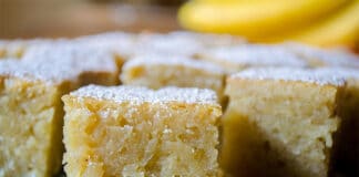 Brownies à la banane et chocolat au lait