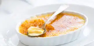 Crème brûlée aux pommes