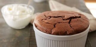 Soufflé au cacao