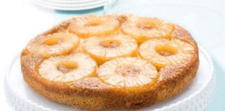 Gâteau à l'ananas et fromage blanc 0%