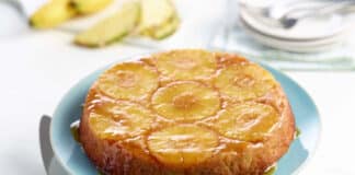 Gâteau à l'ananas et fromage frais 0%