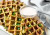 Gaufres de pomme de terre et courgette