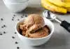 Glace à la banane et au chocolat