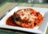 Gratin d'aubergine à la sauce tomate et mozzarella