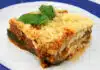 Gratin de courgette et viande hachée