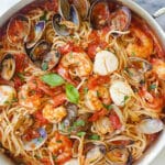 One pot pasta aux fruits de mer