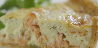Quiche au saumon et Boursin au Thermomix