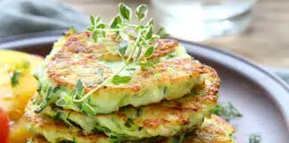 Röstis de courgettes et Cheddar